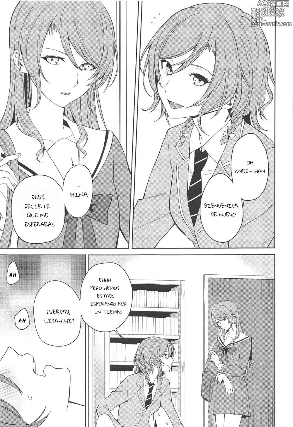 Page 2 of doujinshi Sayo Lisa Hina Ecchi Book