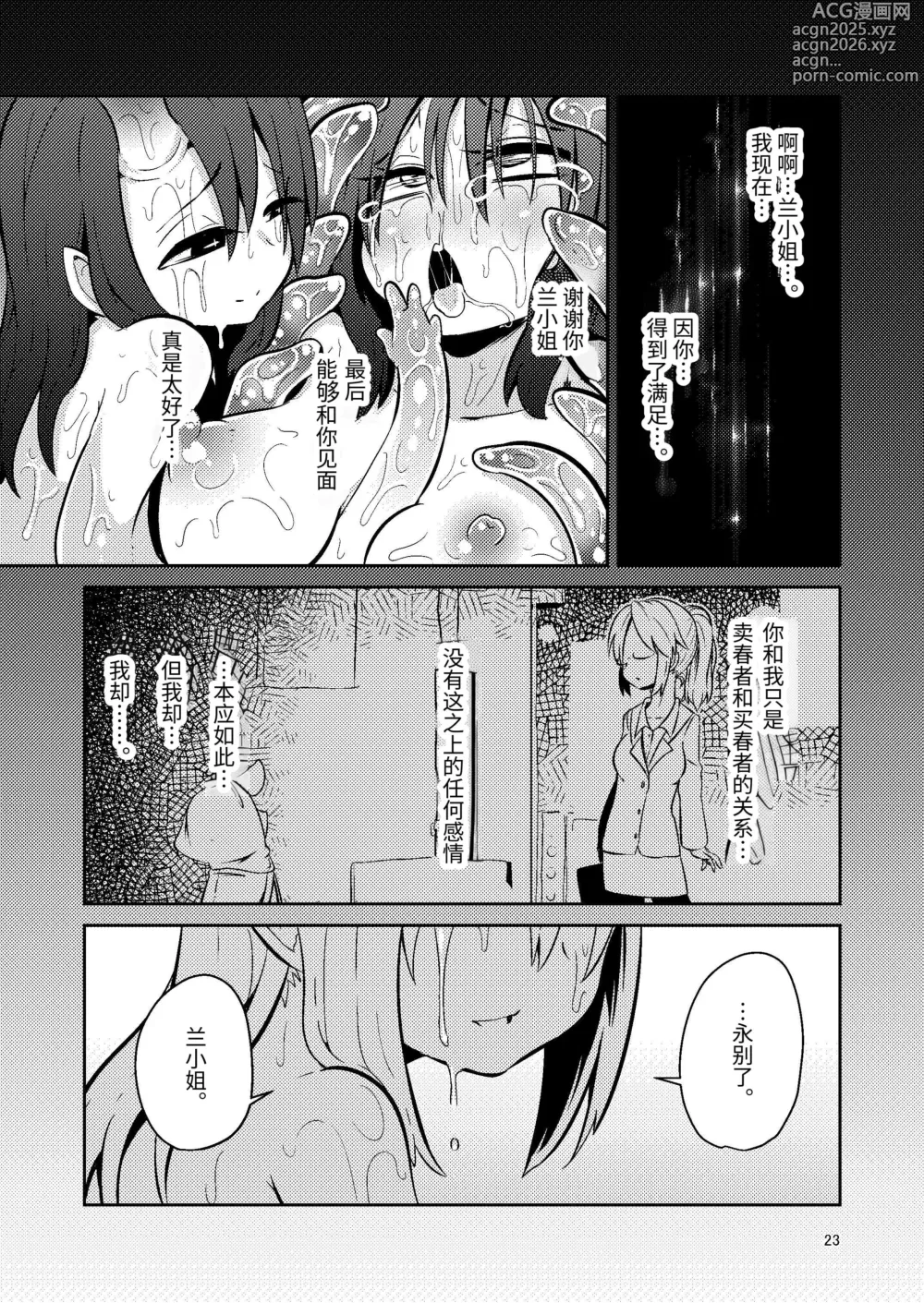 Page 22 of doujinshi 触手卖春的克尔蒂IV