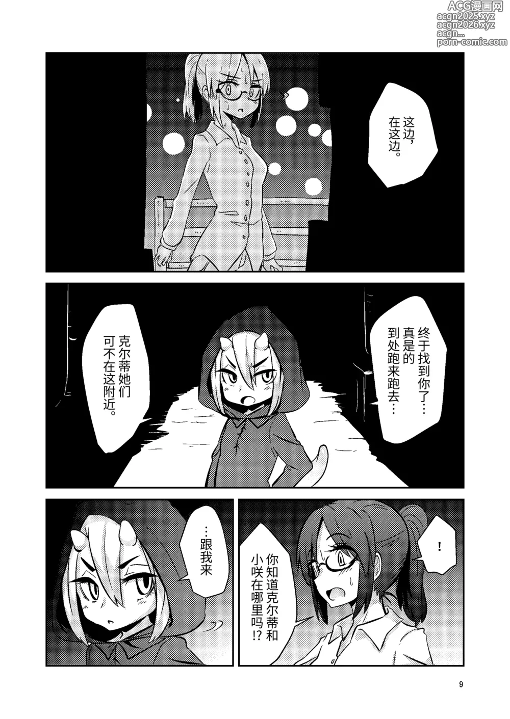 Page 8 of doujinshi 触手卖春的克尔蒂IV