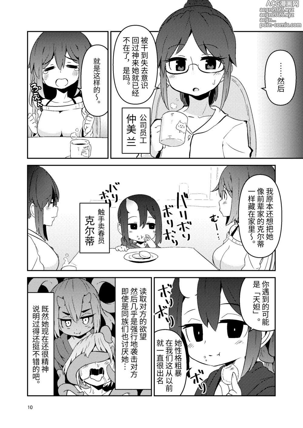 Page 10 of doujinshi 触手卖春的克尔蒂3