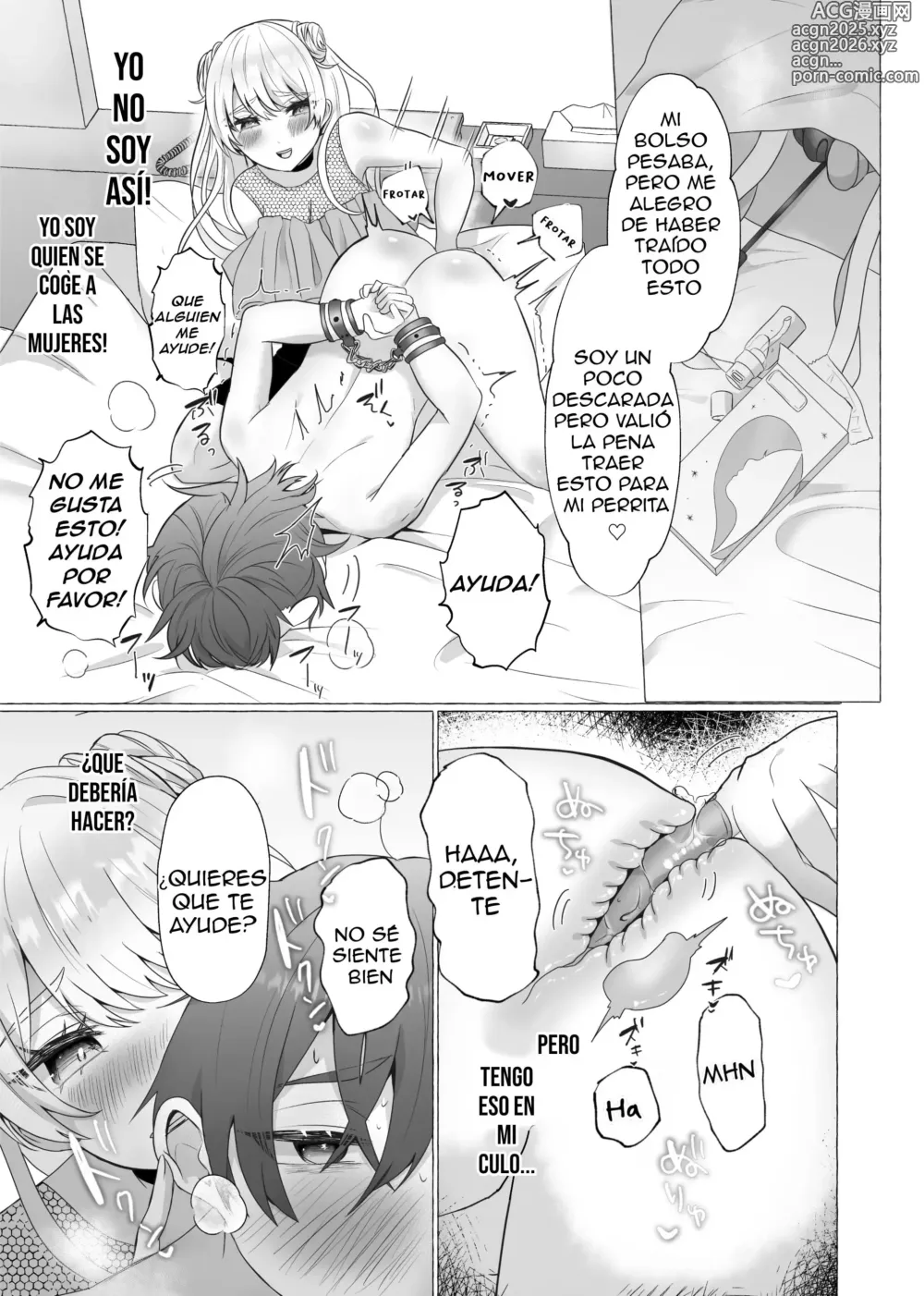 Page 12 of doujinshi Ikiri Danshi Schuuchi Mesuinu Kaizou