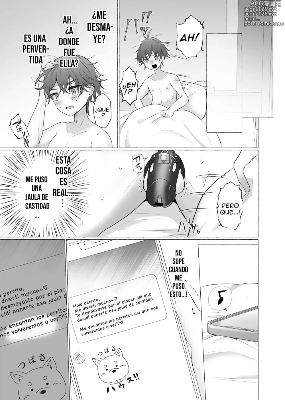 Page 14 of doujinshi Ikiri Danshi Schuuchi Mesuinu Kaizou