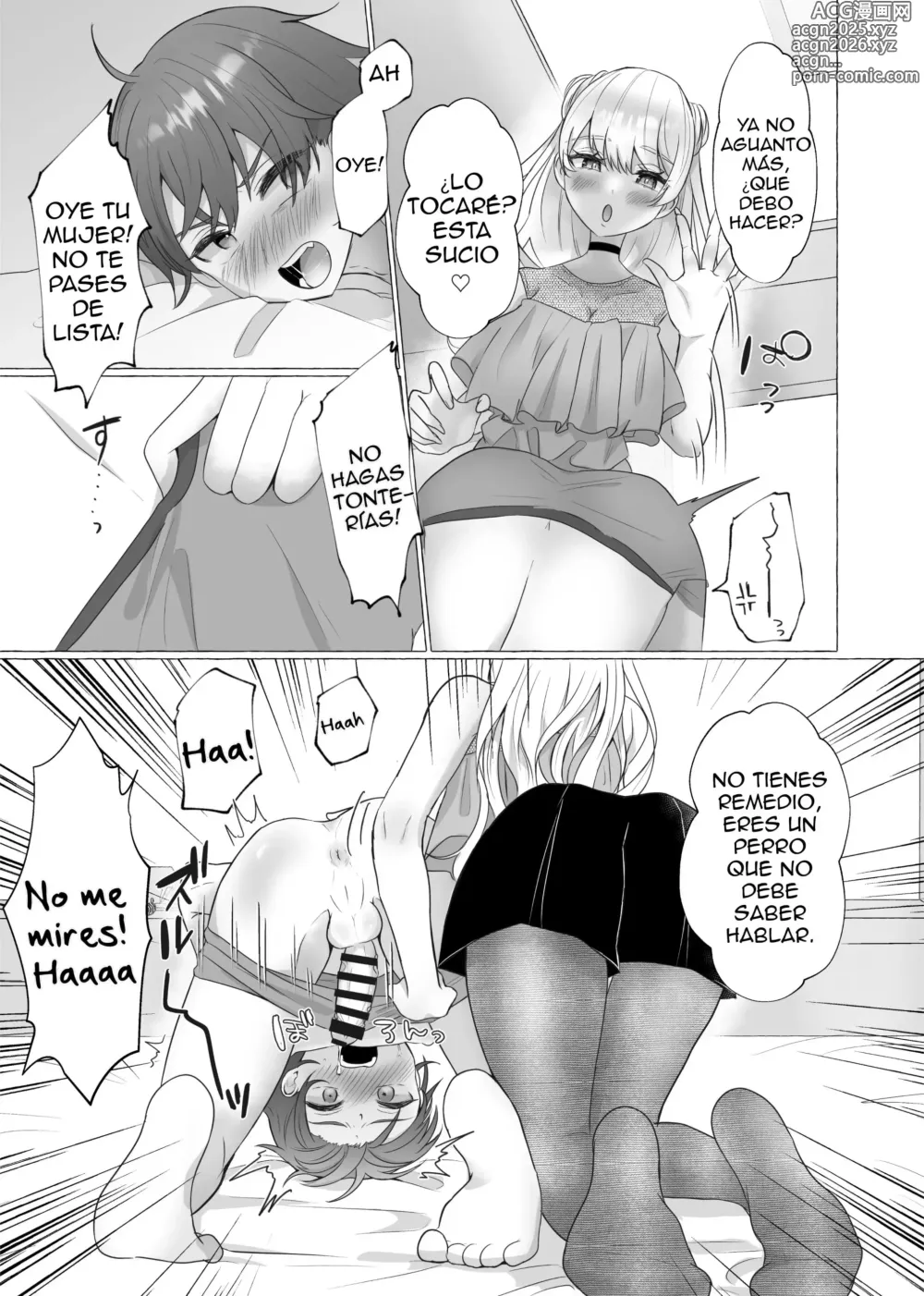 Page 10 of doujinshi Ikiri Danshi Schuuchi Mesuinu Kaizou