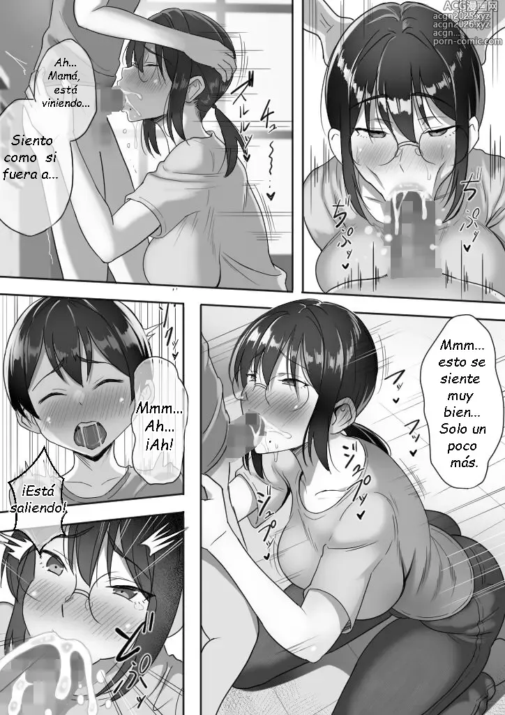 Page 16 of doujinshi Binbou Gurashi na Boshi Katei no Oyako Koubi wa Kimochi Ii.