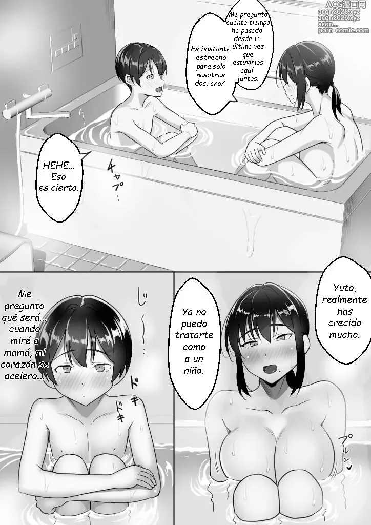 Page 10 of doujinshi Binbou Gurashi na Boshi Katei no Oyako Koubi wa Kimochi Ii.