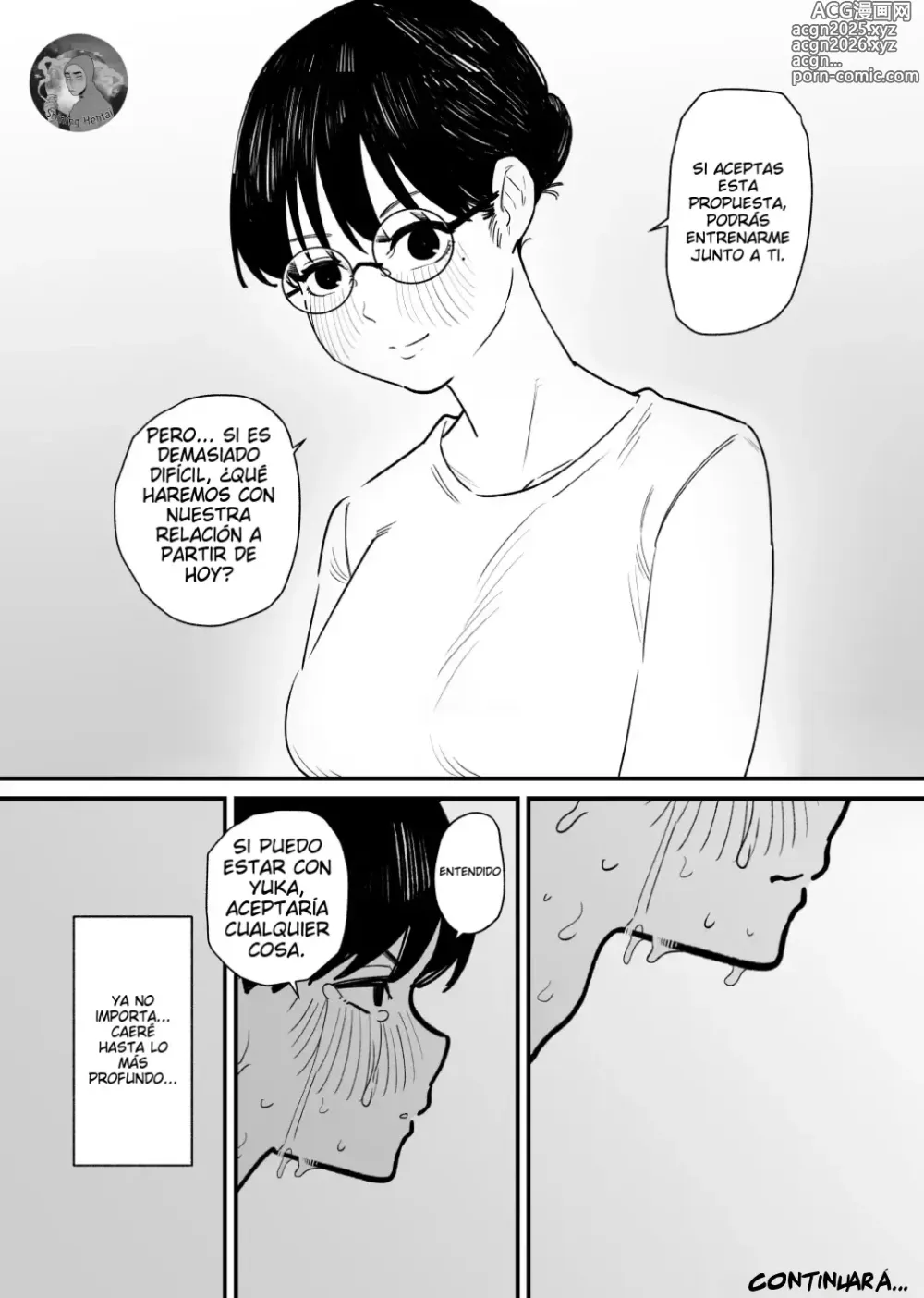 Page 24 of doujinshi Mi exnovia, a quien le pusieron los cuernos durante el entrenamiento del clítoris, controla mi eyaculación.