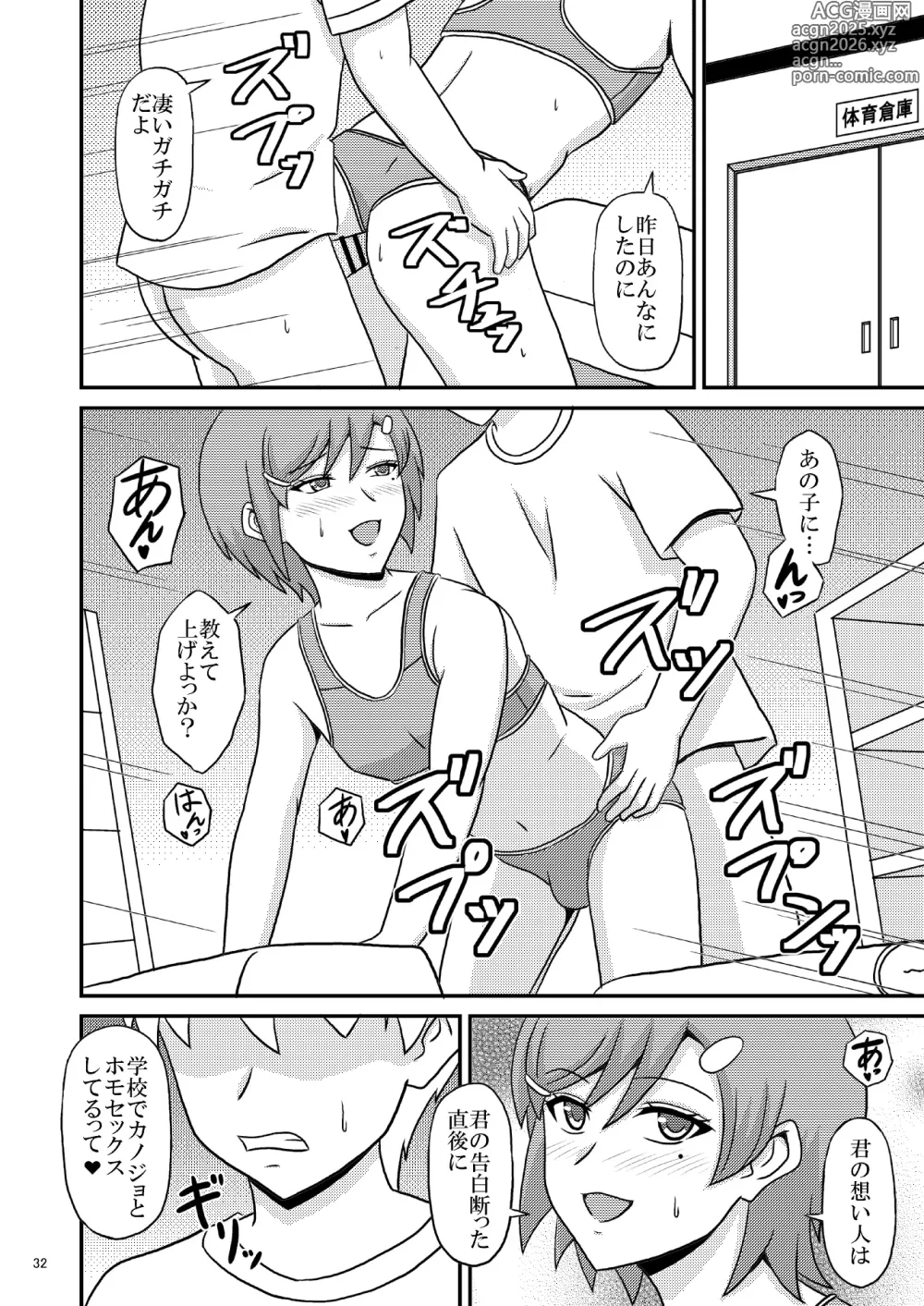 Page 8 of doujinshi I, who was defeated by the seduction of a yandere childhood friend (penis) and fell into the captivity of homosex