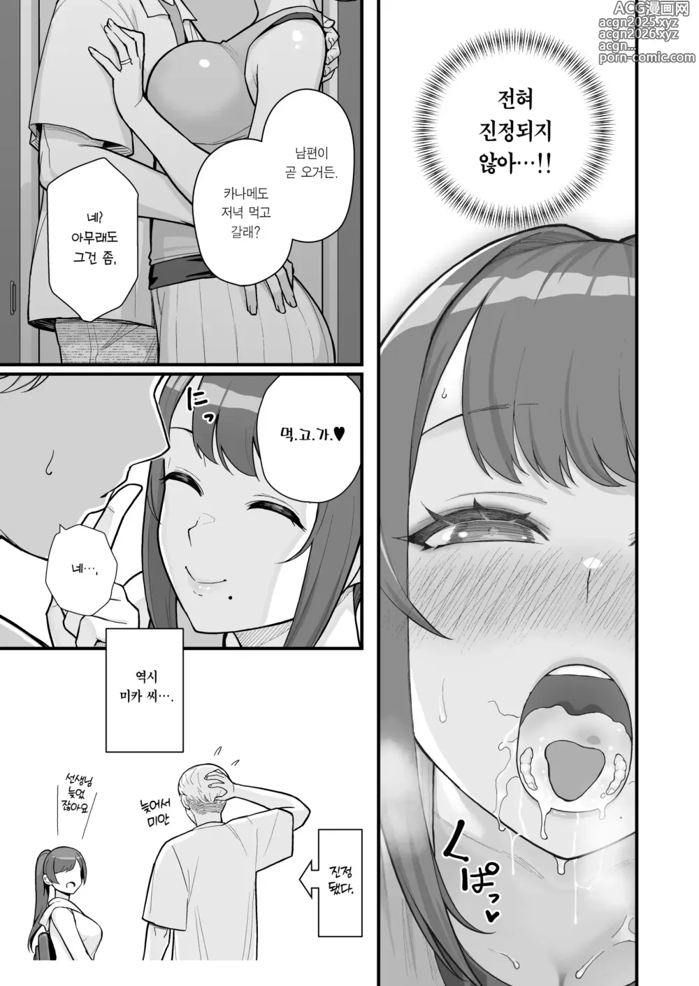 Page 27 of doujinshi 유부녀의 집에 대낮부터 방문하는 책