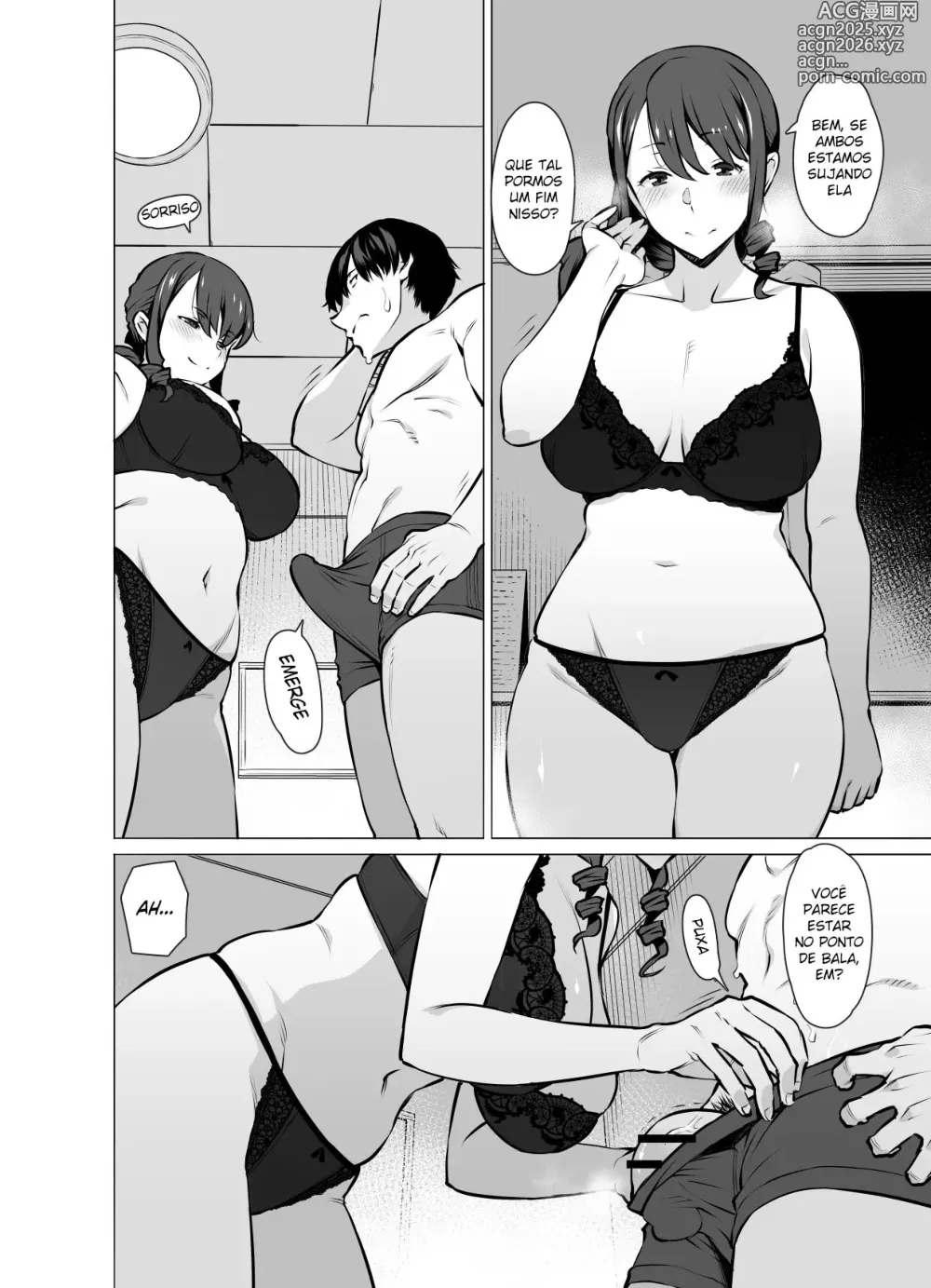 Page 13 of doujinshi Yamazaki Makie (3●-sai), Musume no Kareshi to SeFri ni Naru