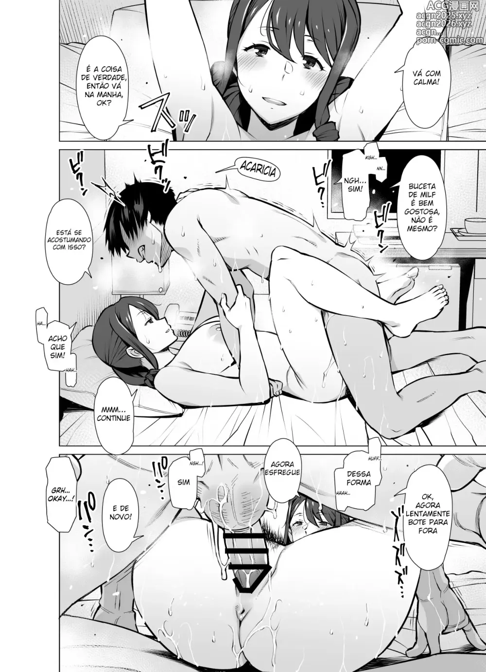 Page 27 of doujinshi Yamazaki Makie (3●-sai), Musume no Kareshi to SeFri ni Naru