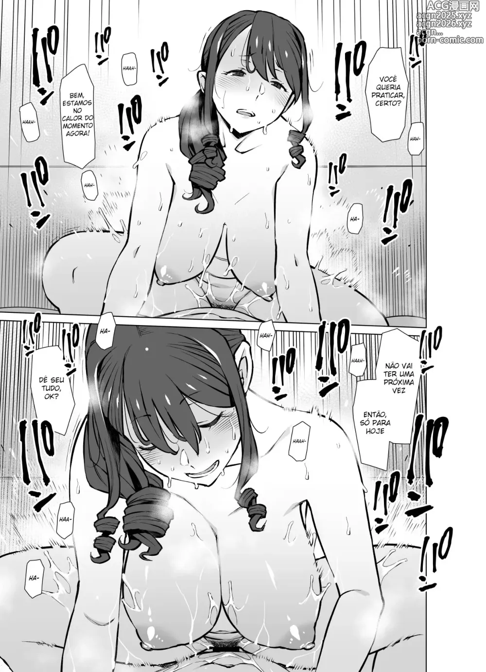 Page 44 of doujinshi Yamazaki Makie (3●-sai), Musume no Kareshi to SeFri ni Naru