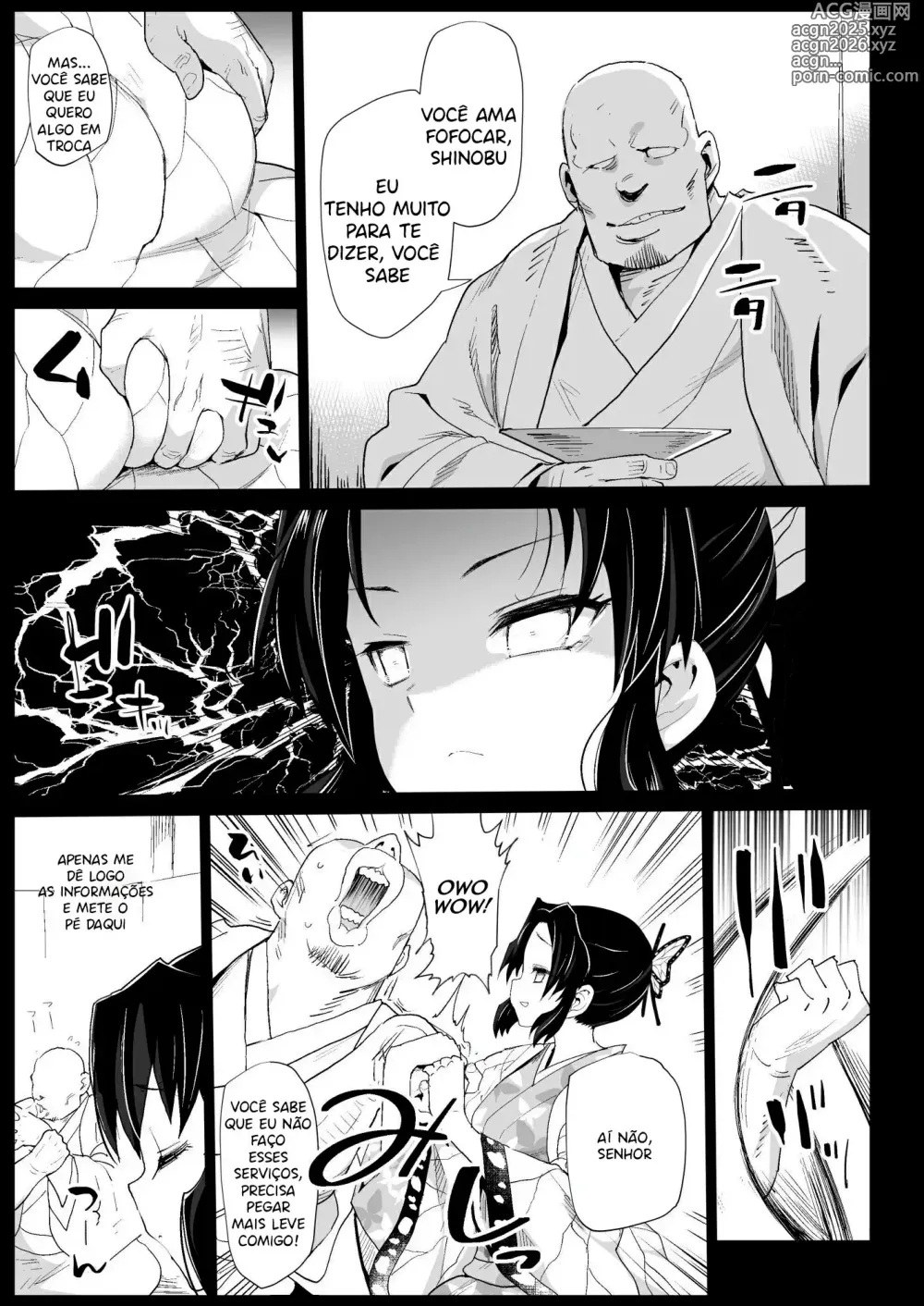 Page 6 of doujinshi Oni Metsu no Yujo Kochou Shinobu - RAPE OF DEMON SLAYER 7