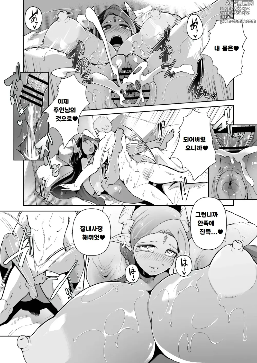 Page 33 of doujinshi Mucchiri Dekachichi Orekko Succubus no Sakusei Report Funtouki