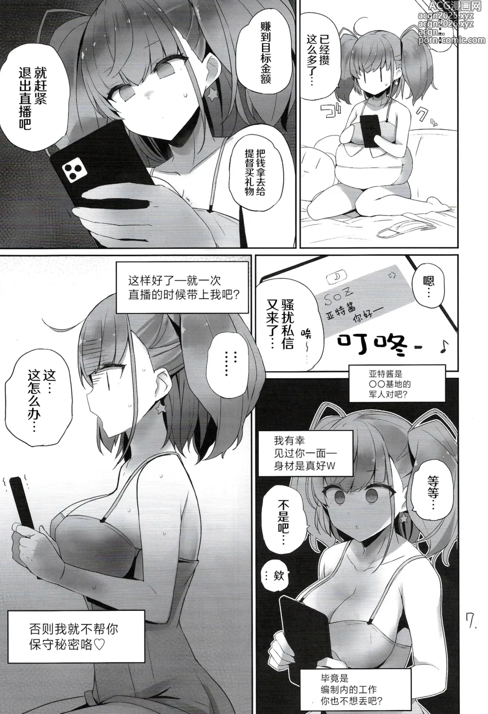 Page 8 of doujinshi Ato Live