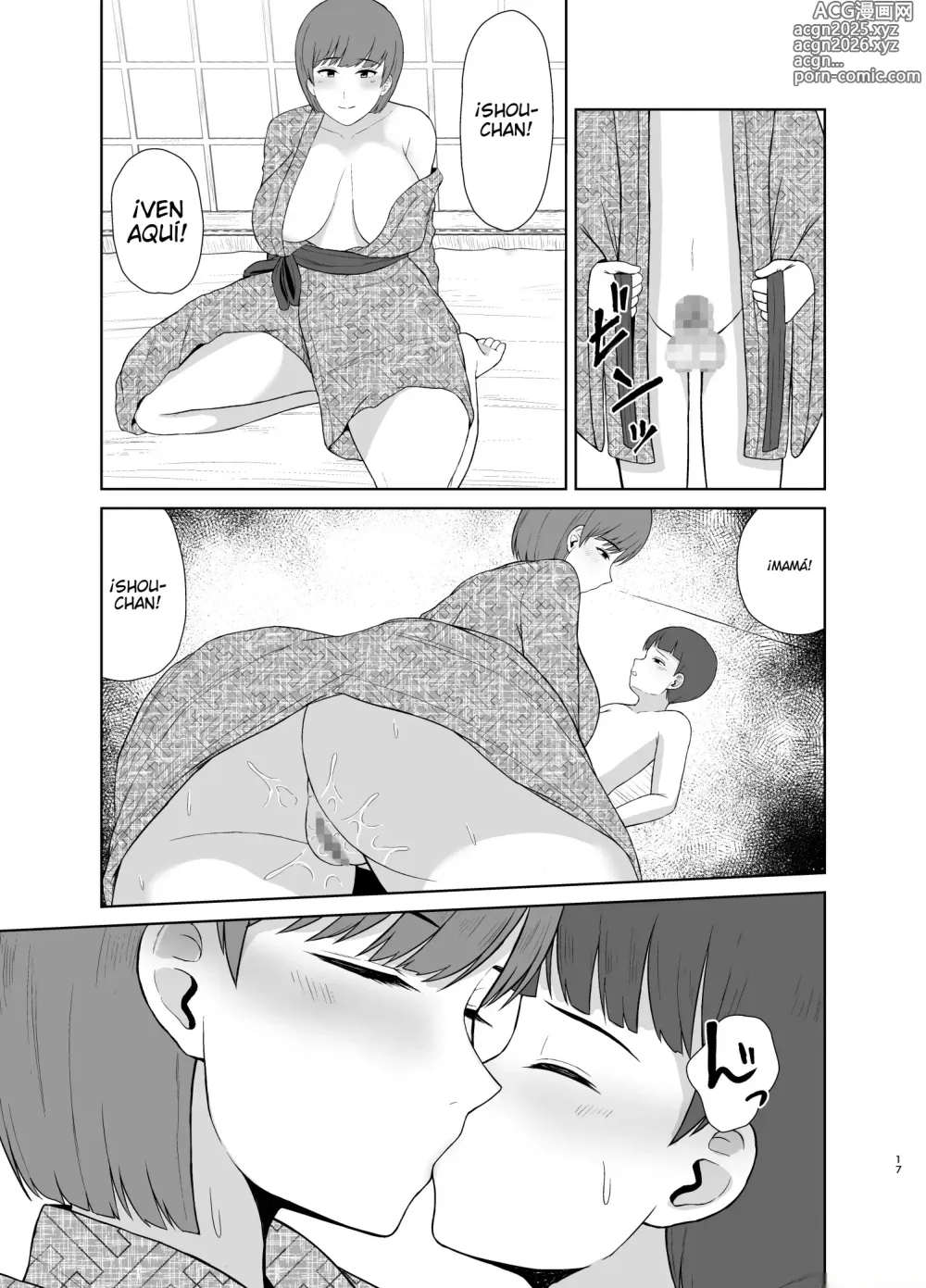 Page 17 of doujinshi ¡Primera noche con Mamá!