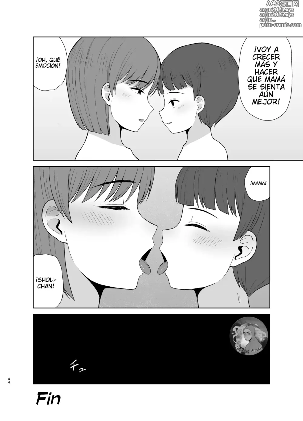 Page 44 of doujinshi ¡Primera noche con Mamá!