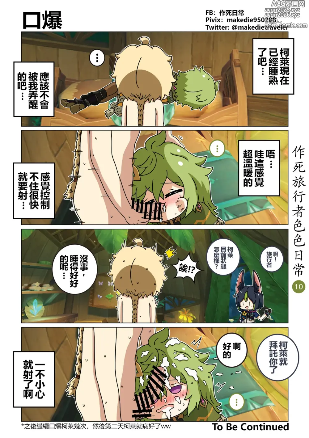 Page 10 of doujinshi 作死旅行者色色日常