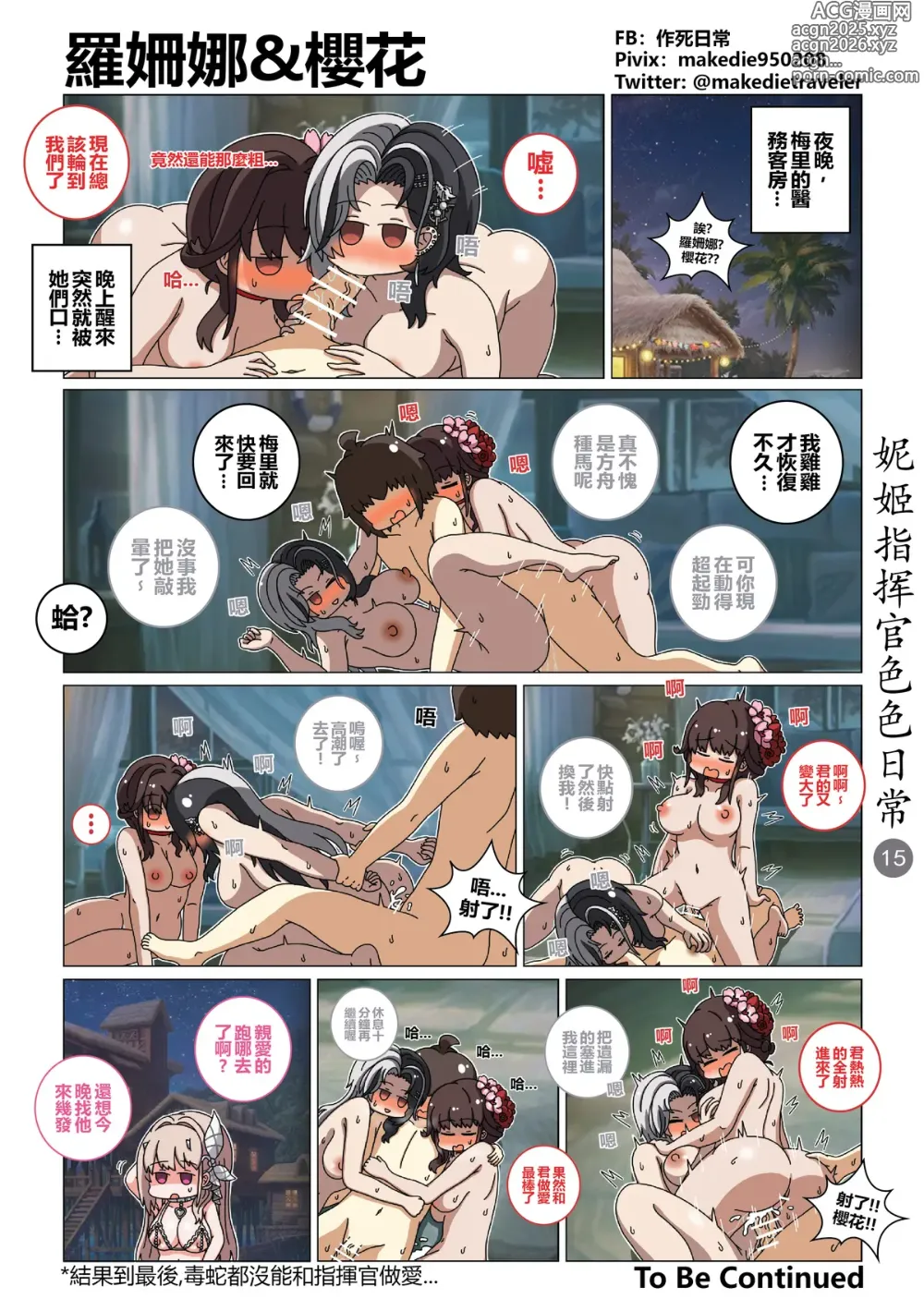 Page 15 of doujinshi 妮姬指揮官色色日常