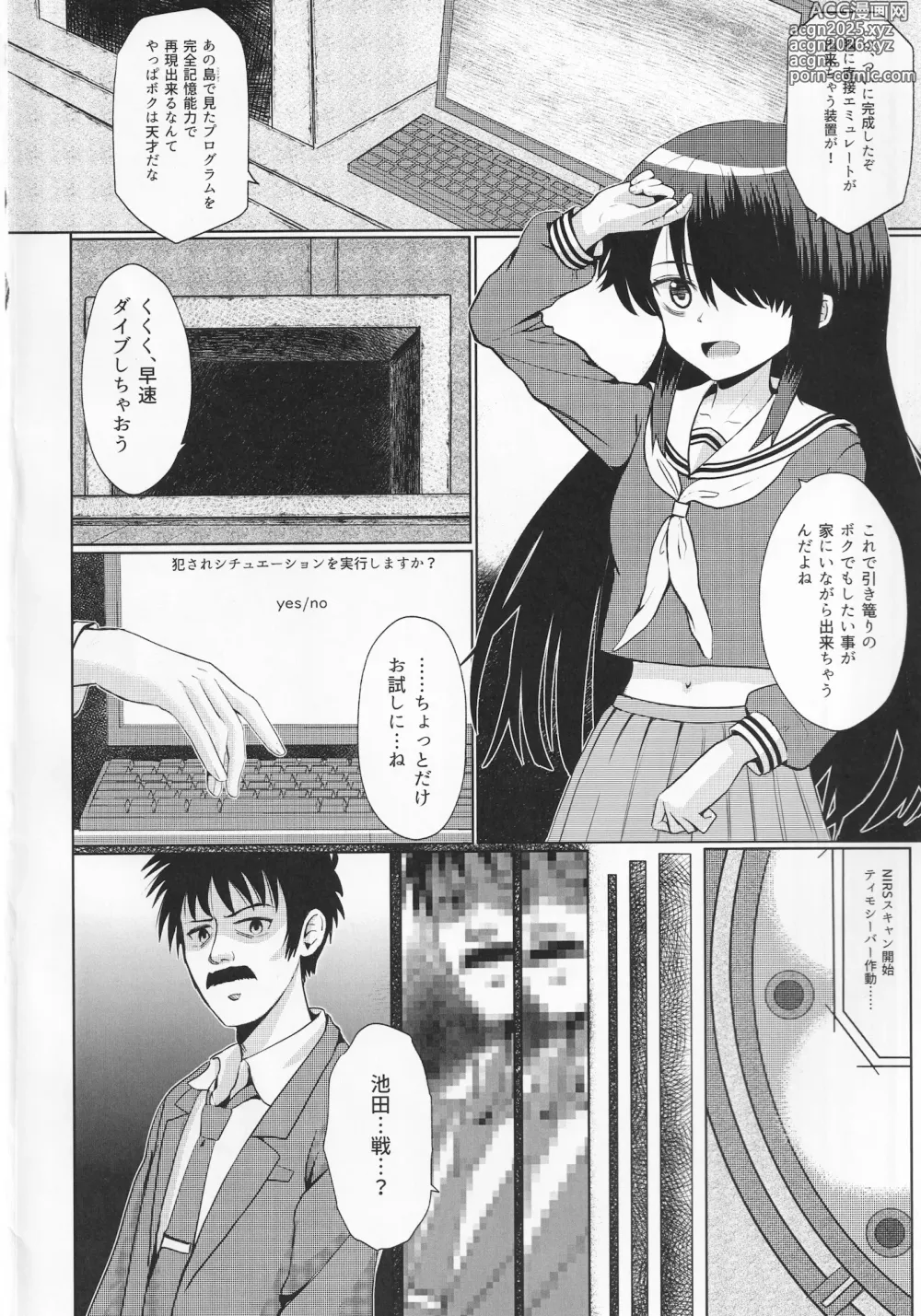 Page 3 of doujinshi Neneko ga Okasareru Mousou o Suru Hon