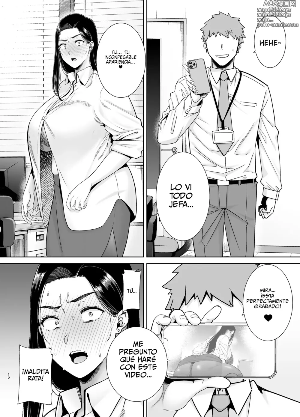 Page 11 of doujinshi ¡La jefa abusiva y el empleado sumiso!