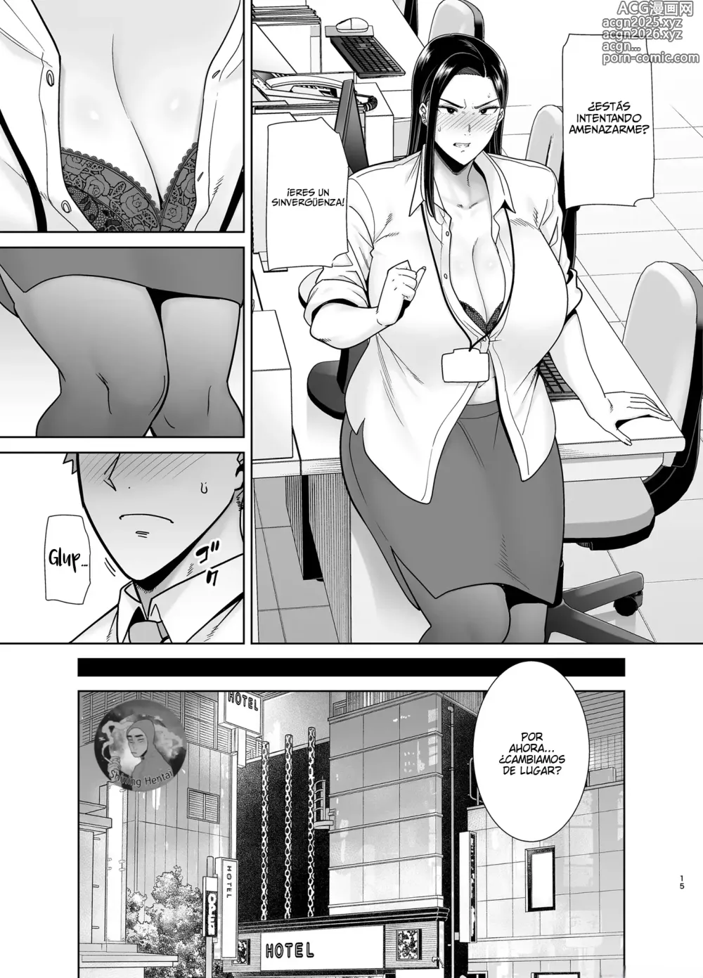 Page 14 of doujinshi ¡La jefa abusiva y el empleado sumiso!