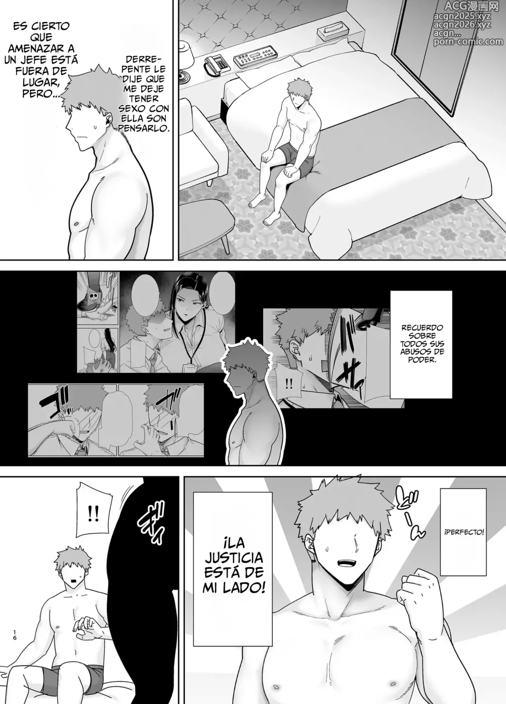 Page 15 of doujinshi ¡La jefa abusiva y el empleado sumiso!