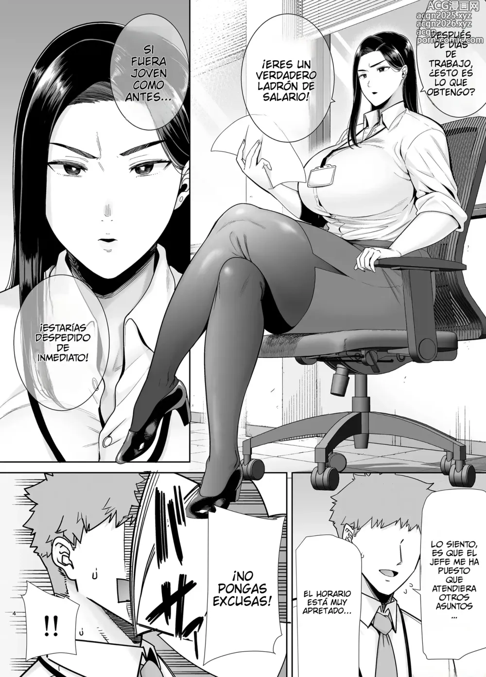 Page 3 of doujinshi ¡La jefa abusiva y el empleado sumiso!