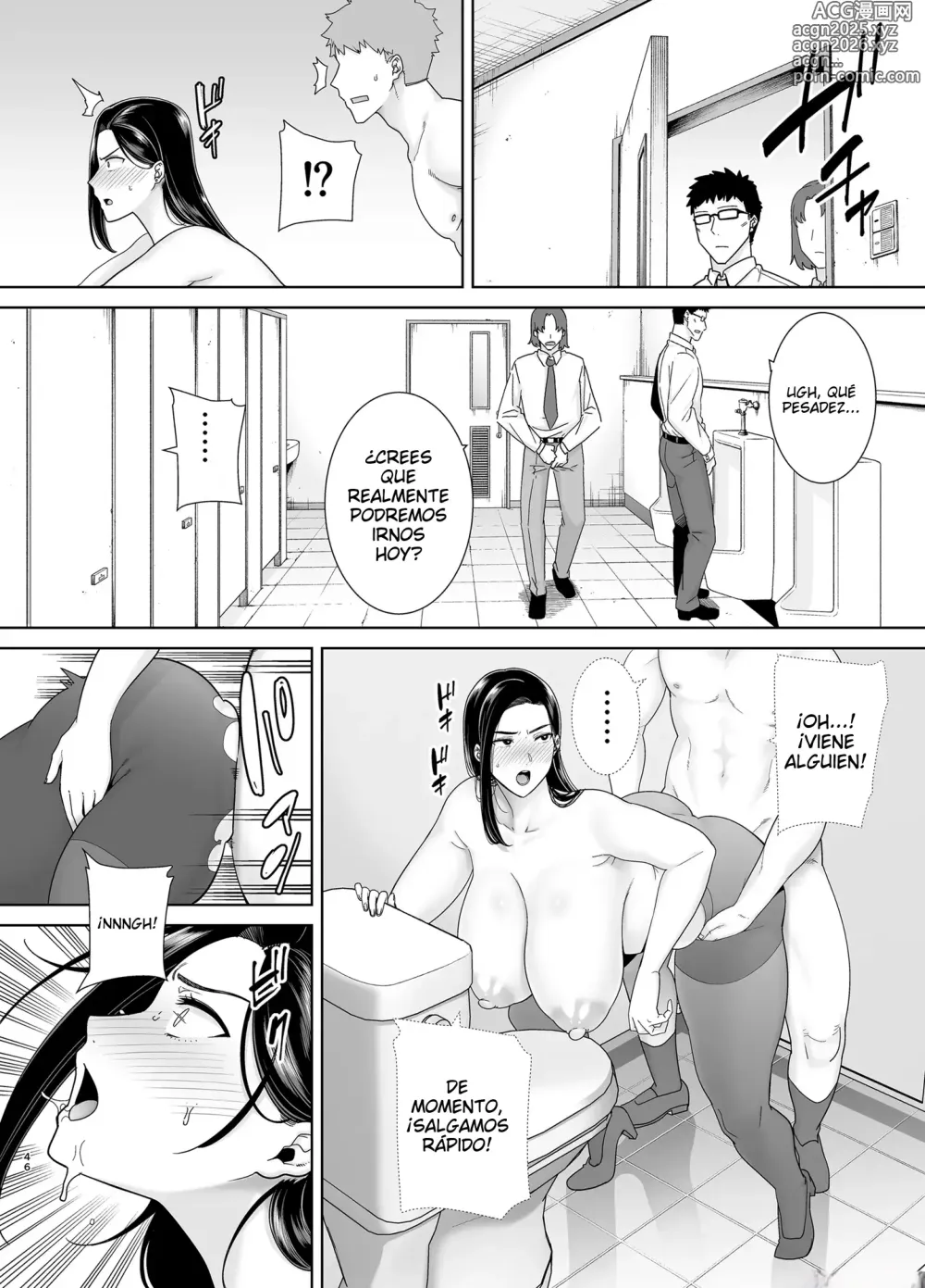 Page 45 of doujinshi ¡La jefa abusiva y el empleado sumiso!