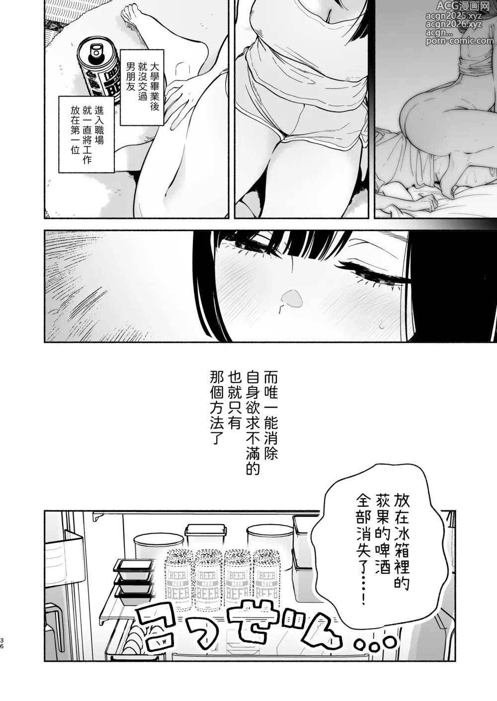 Page 35 of doujinshi Boku no Geshuku Seikatsu ni Tsuite 2 + Yuzuya no  Usui Hon 2024 Natsu Boku no Geshuku Seikatsu Shuuka to Omocha Hen