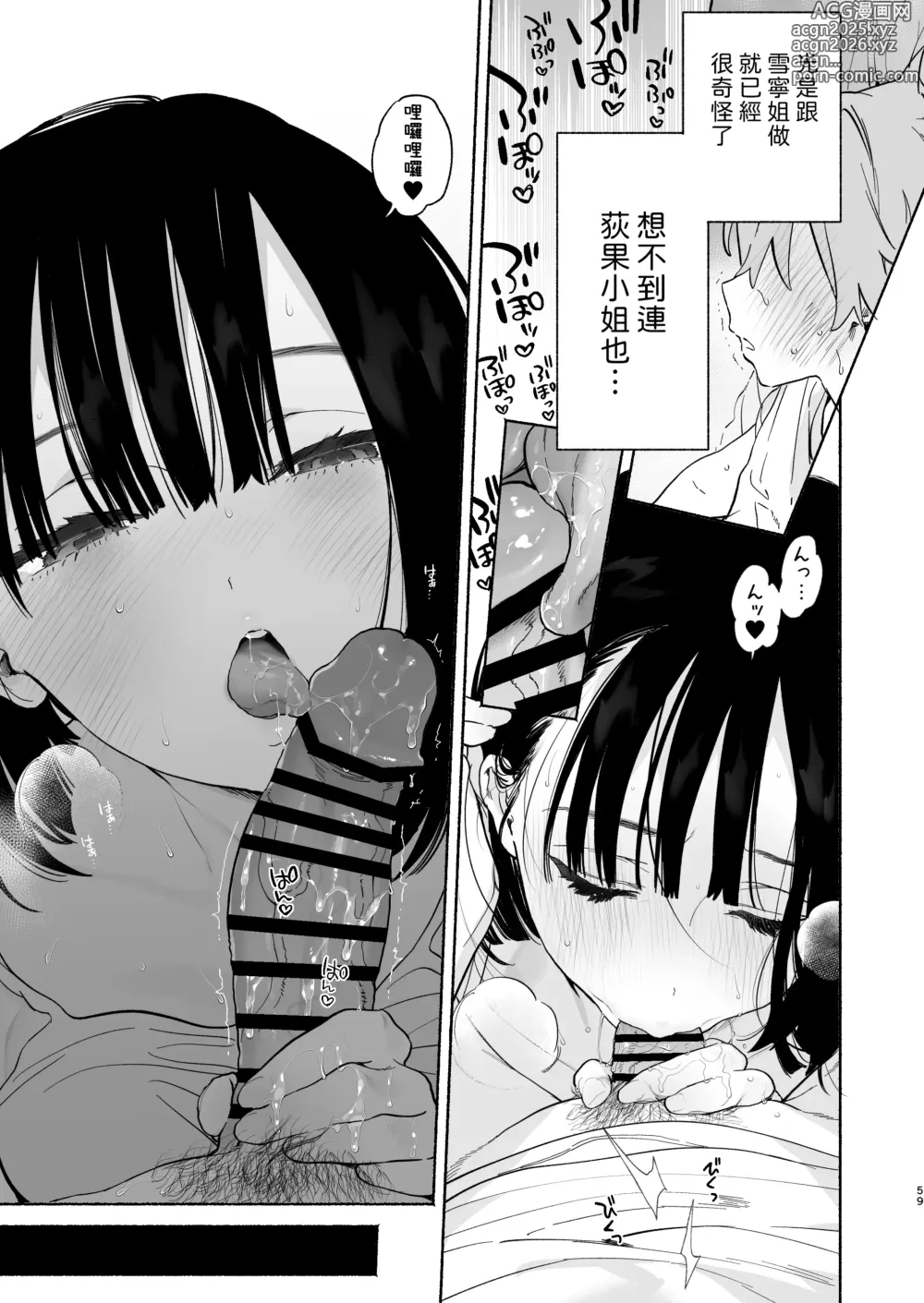 Page 58 of doujinshi Boku no Geshuku Seikatsu ni Tsuite 2 + Yuzuya no  Usui Hon 2024 Natsu Boku no Geshuku Seikatsu Shuuka to Omocha Hen