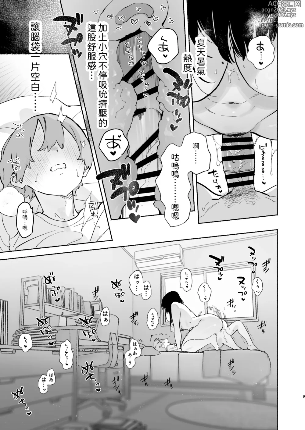 Page 8 of doujinshi Boku no Geshuku Seikatsu ni Tsuite 2 + Yuzuya no  Usui Hon 2024 Natsu Boku no Geshuku Seikatsu Shuuka to Omocha Hen