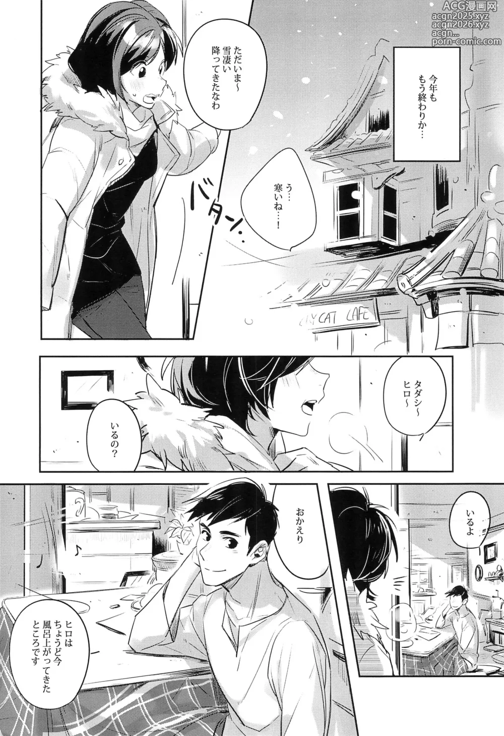 Page 8 of doujinshi Kimi no Subete no Shunkan Boku dattara -Every moment of you-