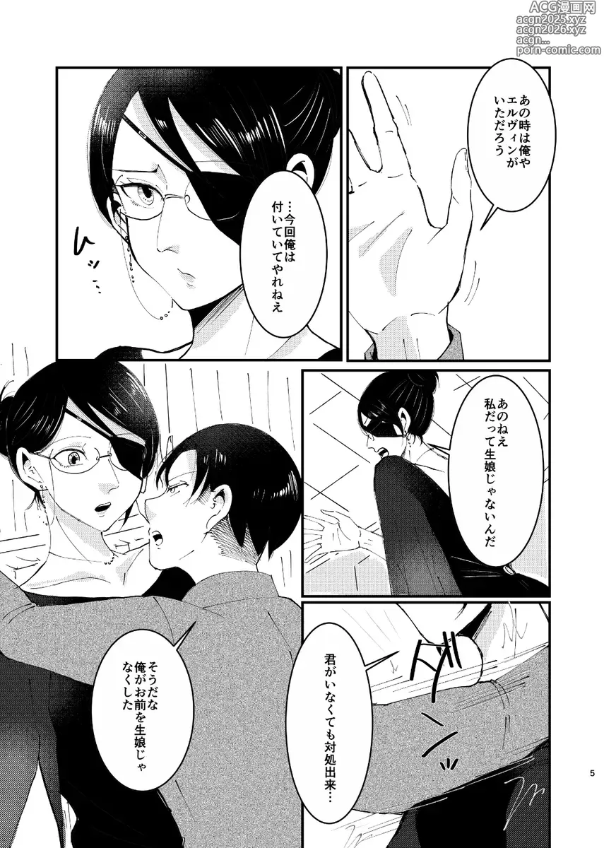 Page 4 of doujinshi Clean Break