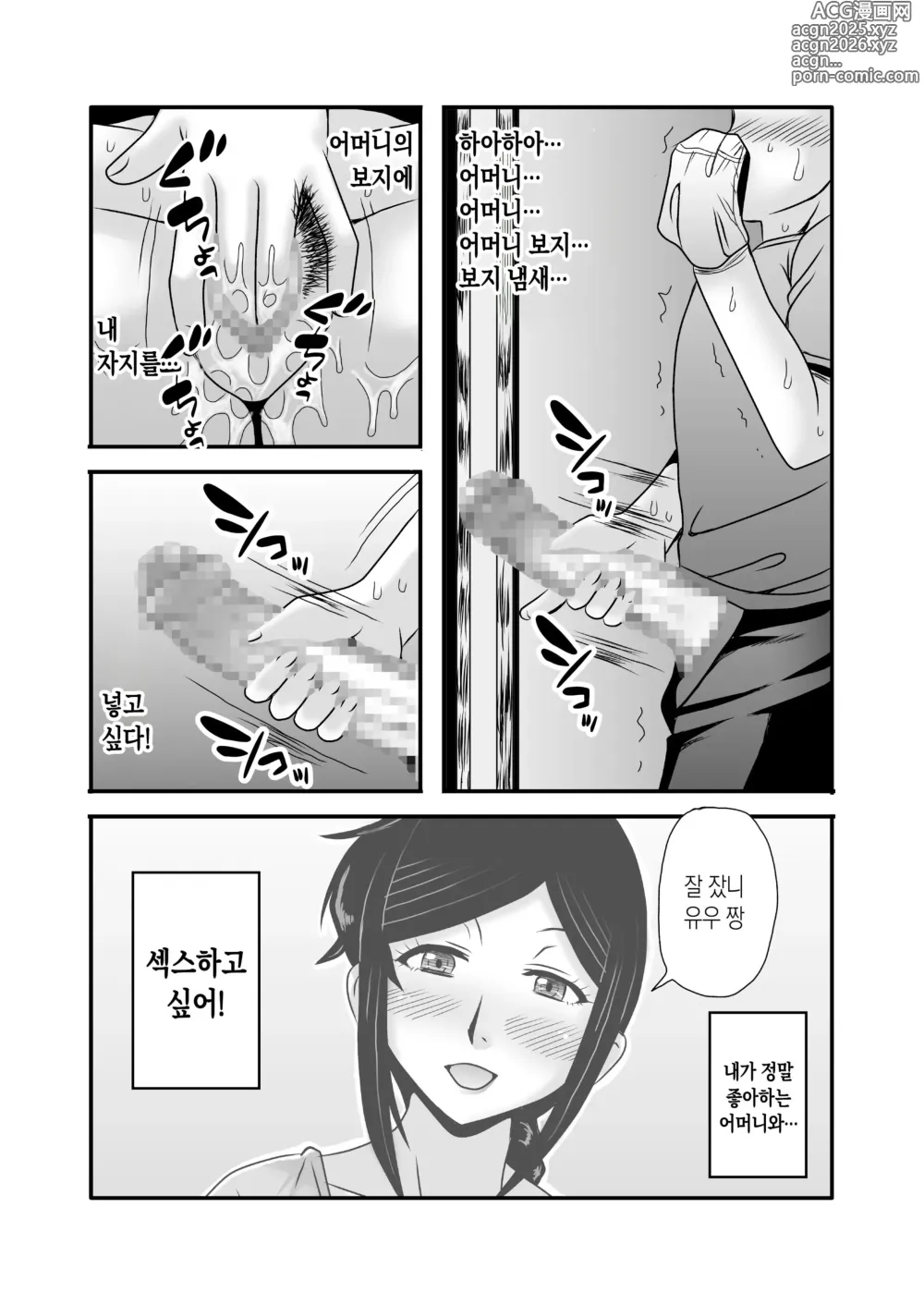 Page 25 of doujinshi 착하고 거유인 어머니가 아들 자지로 바보가 돼버리는 이야기 1