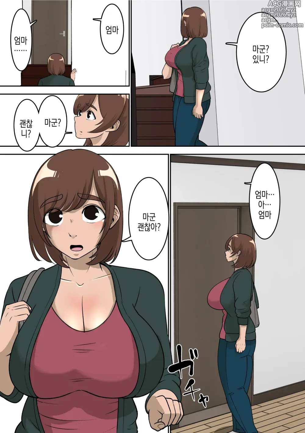 Page 22 of doujinshi 반친구가 야한 눈으로 보는 우리 엄마랑 러브러브 섹스해봤다