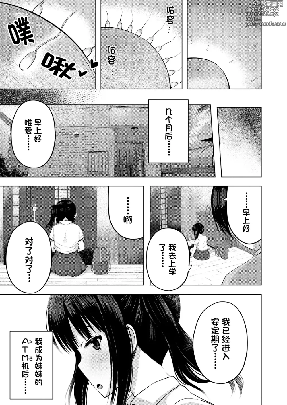 Page 32 of manga 我成了妹妹的ATM机