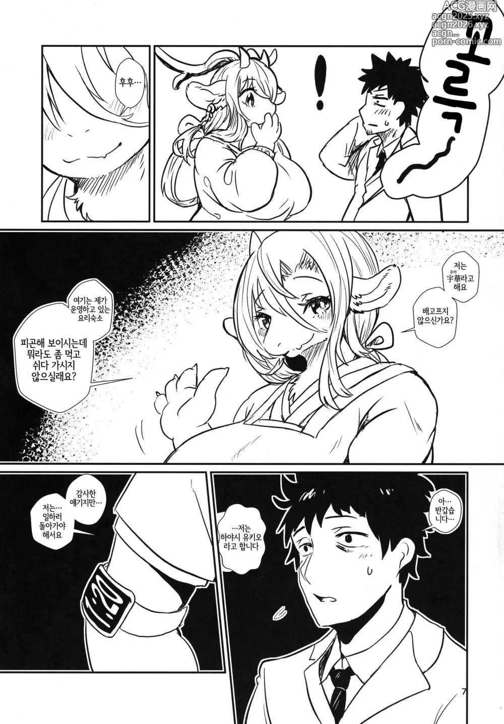 Page 6 of doujinshi 아쉬운 밤의 밥상