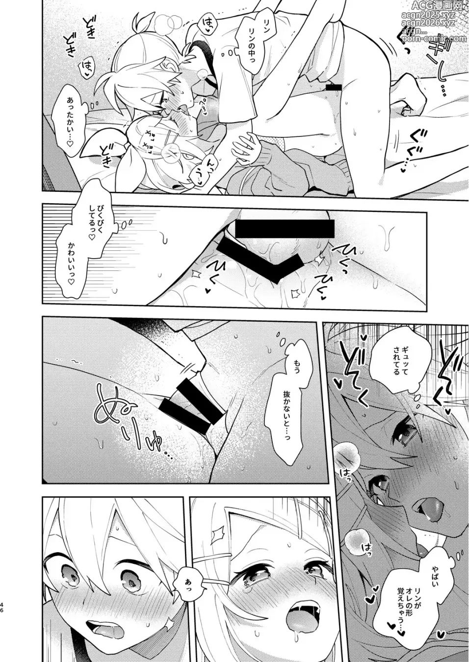 Page 45 of doujinshi Karayakusoku