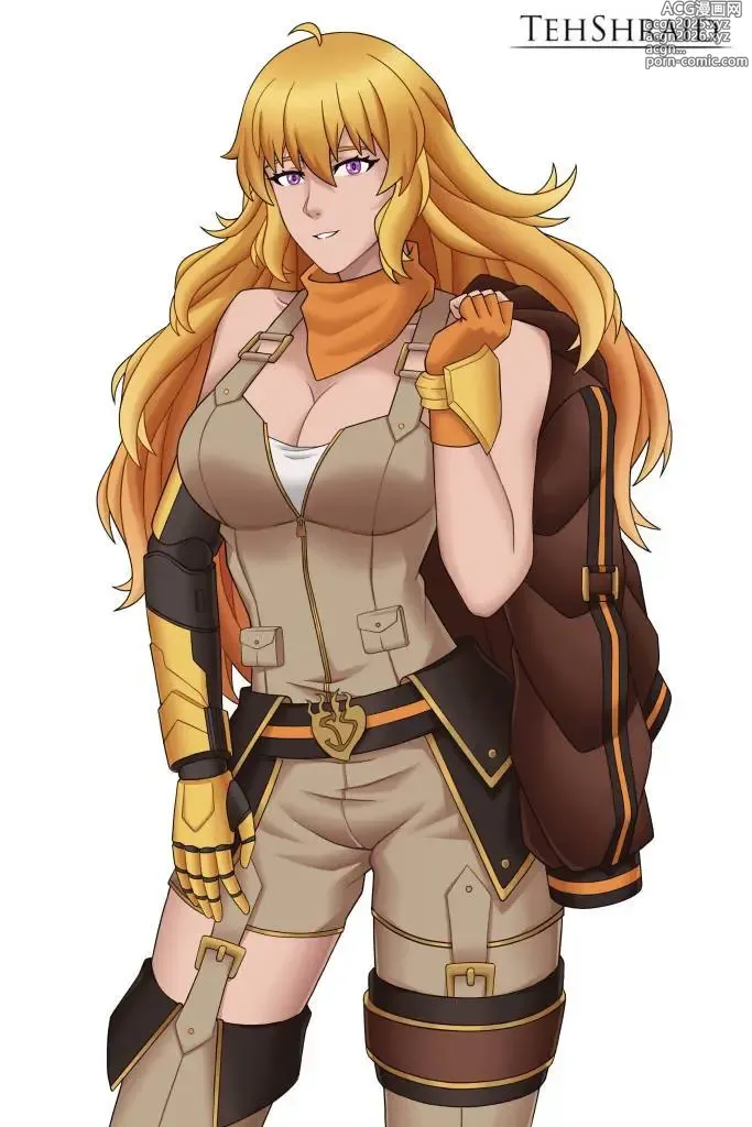 Page 11 of imageset RWBY Yang Cosplay Game