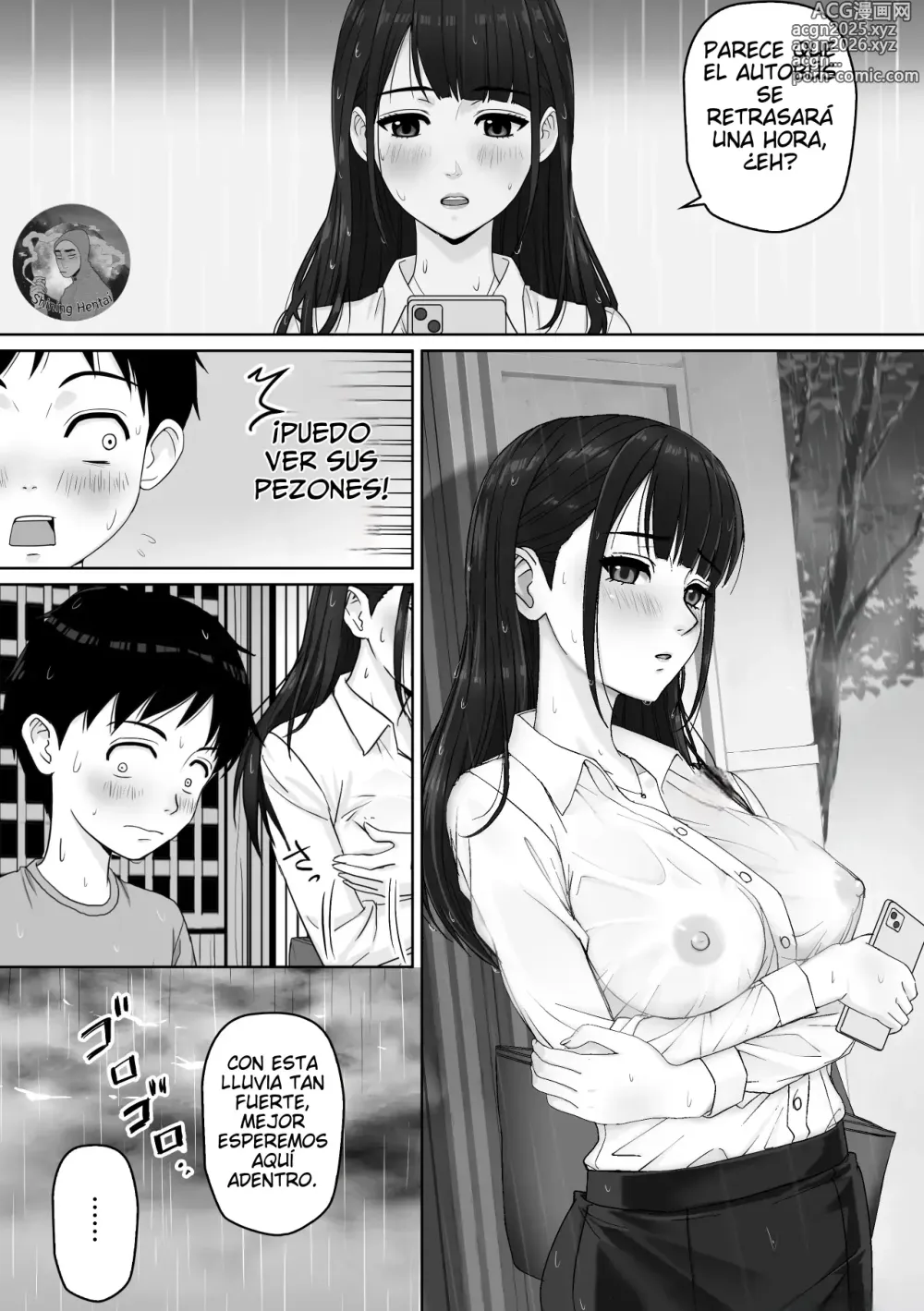 Page 6 of doujinshi Una historia sobre cómo me refugie de la lluvia con mi tutora