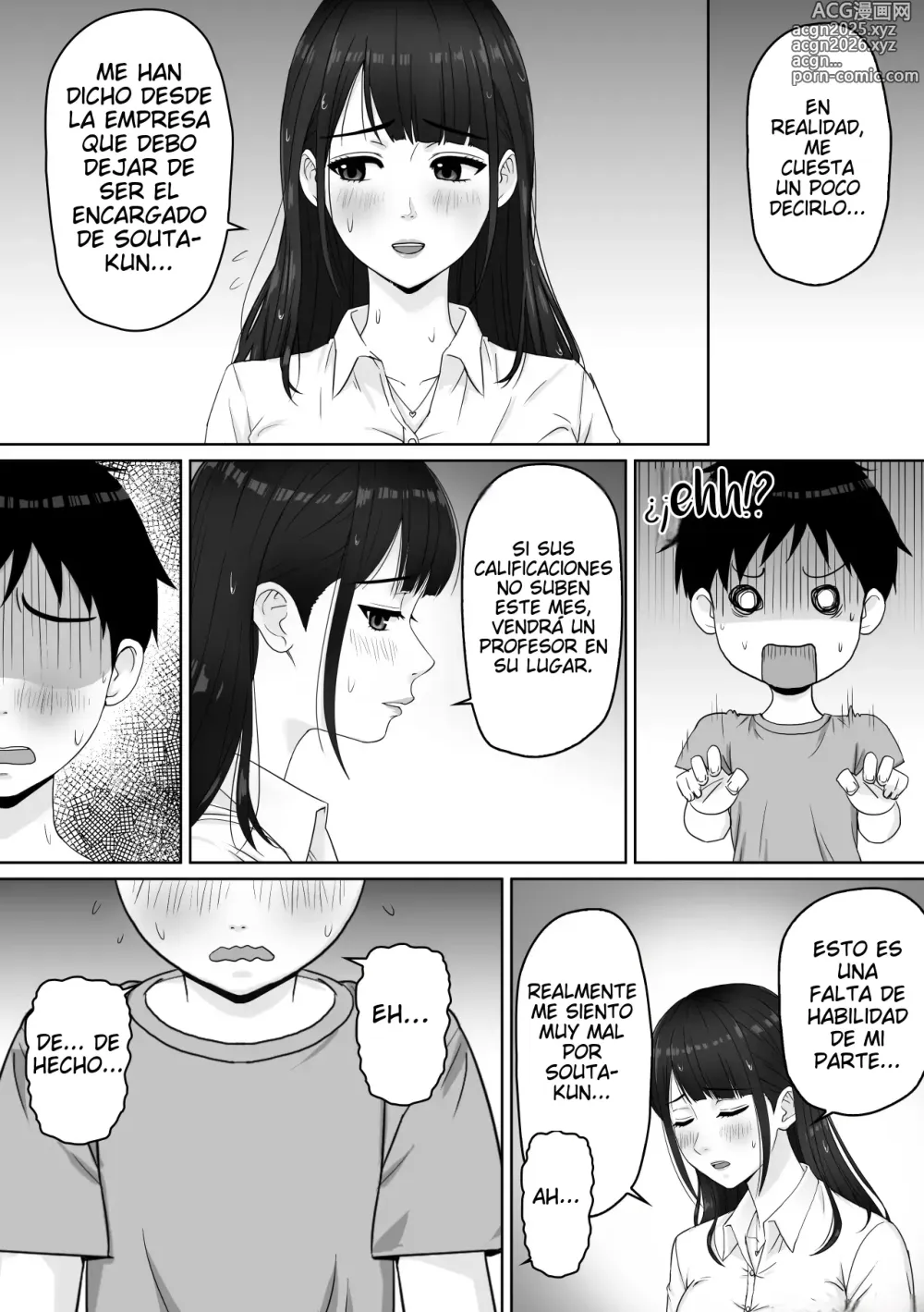 Page 8 of doujinshi Una historia sobre cómo me refugie de la lluvia con mi tutora