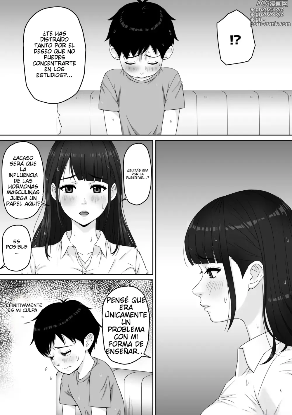 Page 9 of doujinshi Una historia sobre cómo me refugie de la lluvia con mi tutora