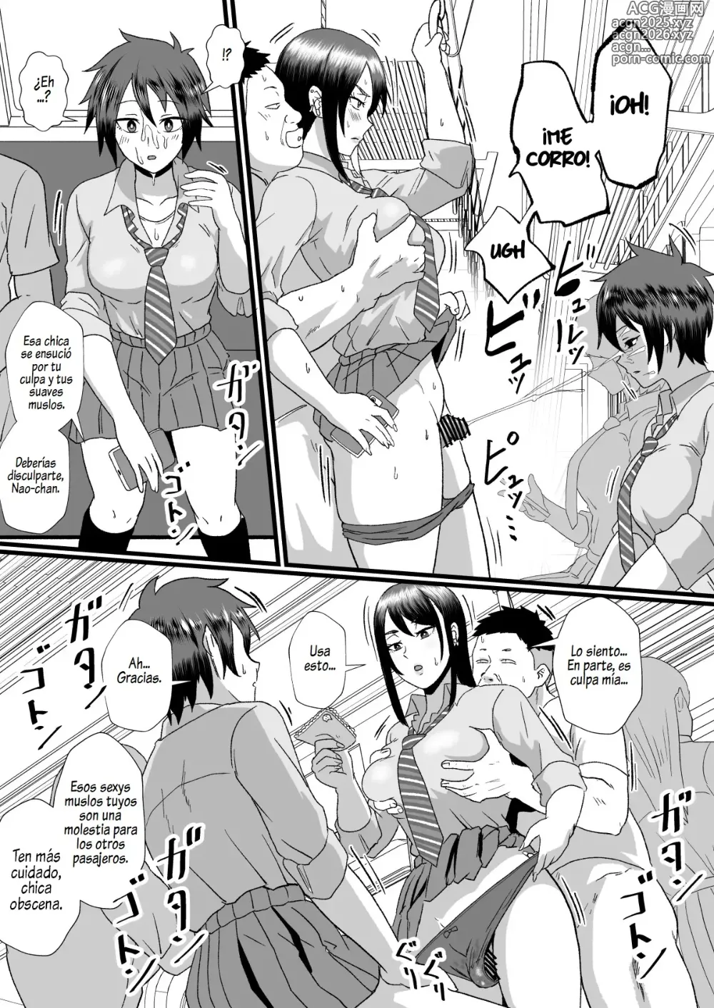 Page 14 of doujinshi El hombre que Alteraró la Percepción y Apareció en el Tren Escolar