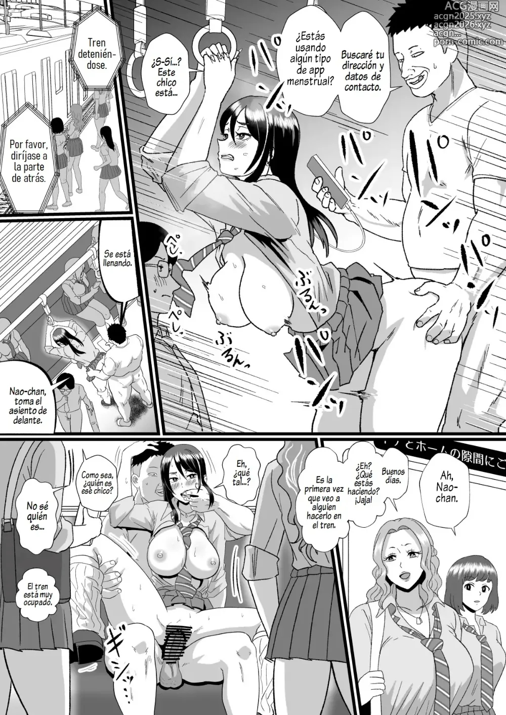 Page 28 of doujinshi El hombre que Alteraró la Percepción y Apareció en el Tren Escolar