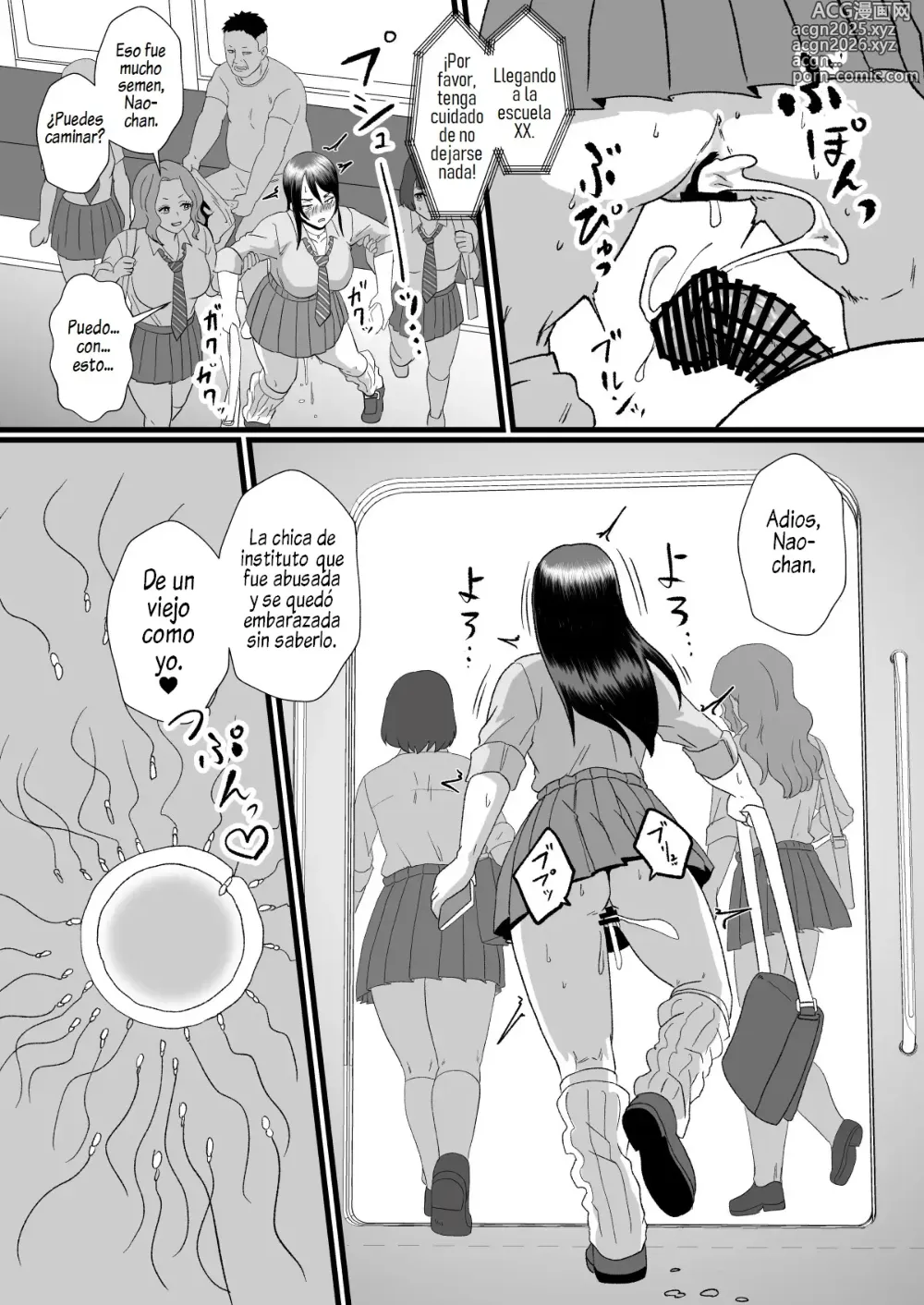 Page 32 of doujinshi El hombre que Alteraró la Percepción y Apareció en el Tren Escolar