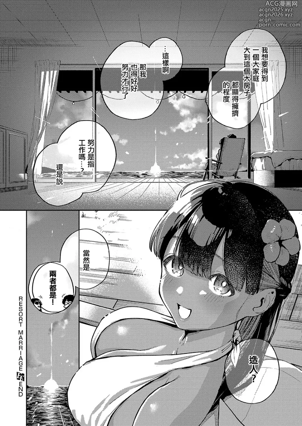 Page 32 of manga RESORT MARRIAGE