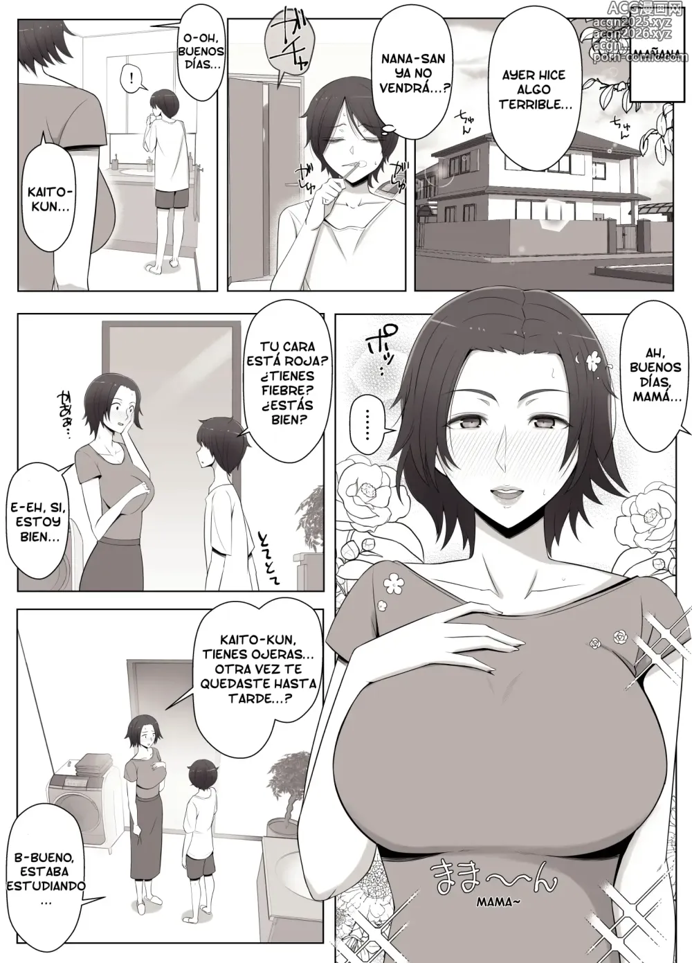 Page 15 of doujinshi La Mujer Ideal que Conocí en el Chat Virtual...¡Era Mi Mamá!♥