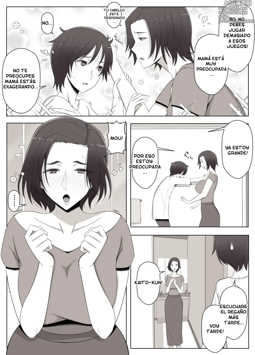 Page 16 of doujinshi La Mujer Ideal que Conocí en el Chat Virtual...¡Era Mi Mamá!♥