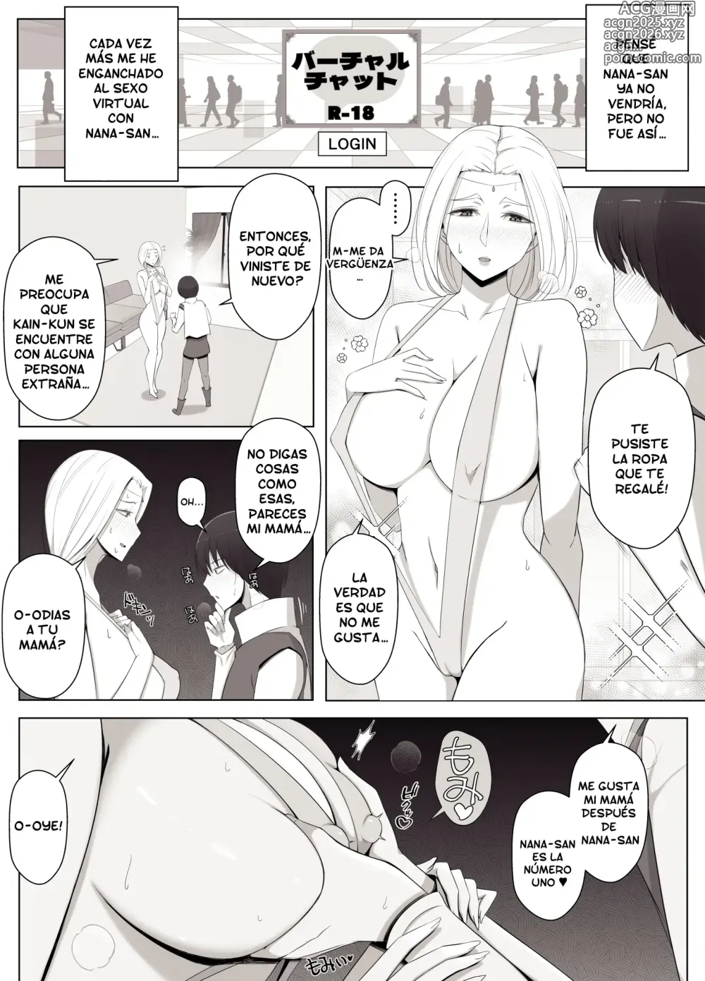 Page 18 of doujinshi La Mujer Ideal que Conocí en el Chat Virtual...¡Era Mi Mamá!♥