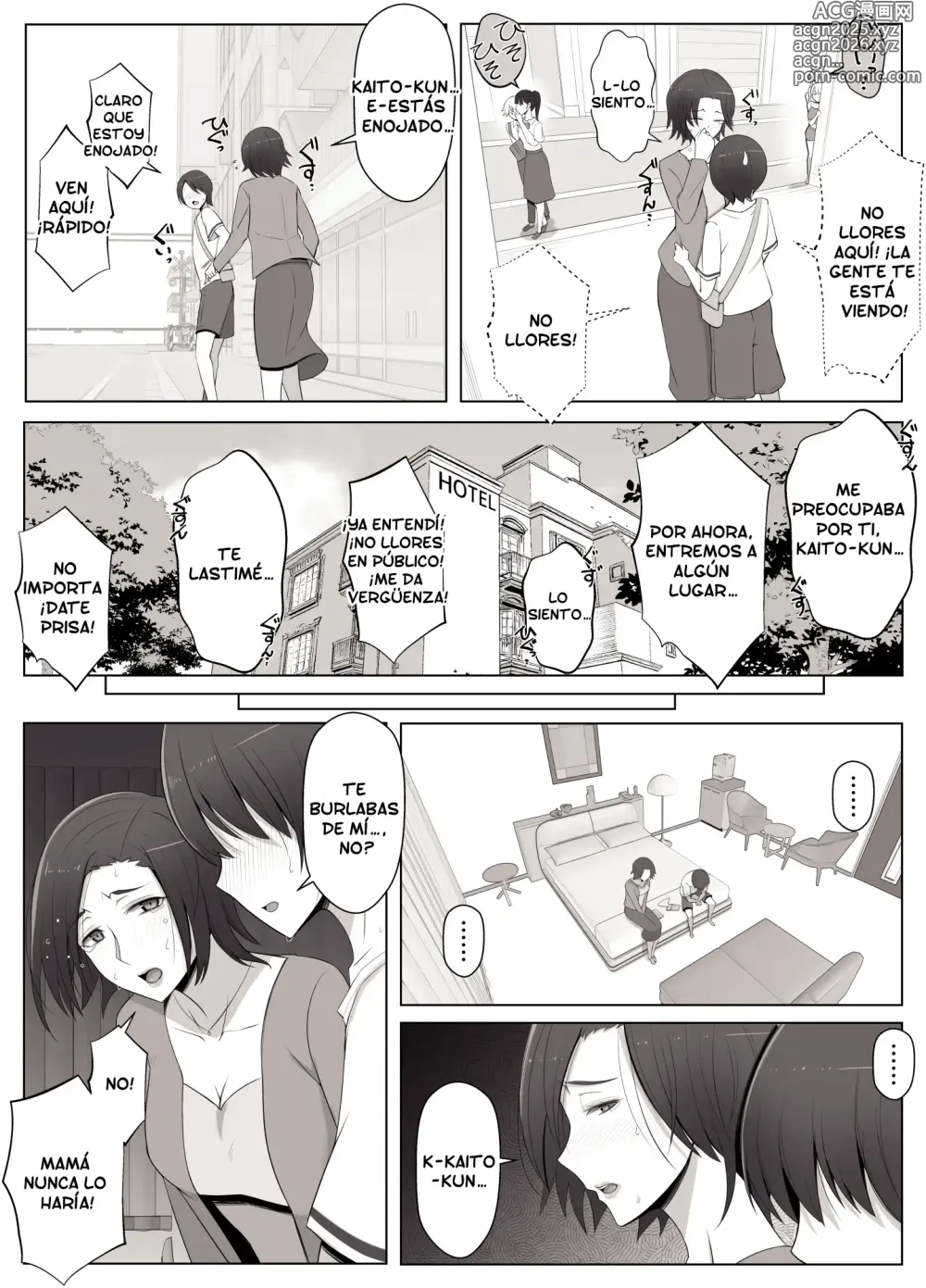 Page 30 of doujinshi La Mujer Ideal que Conocí en el Chat Virtual...¡Era Mi Mamá!♥